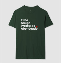 Camiseta Masculina | Abençoado