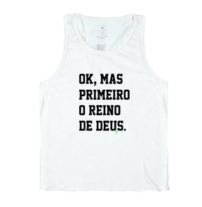 Camiseta Regata | Primeiro o Reino de Deus