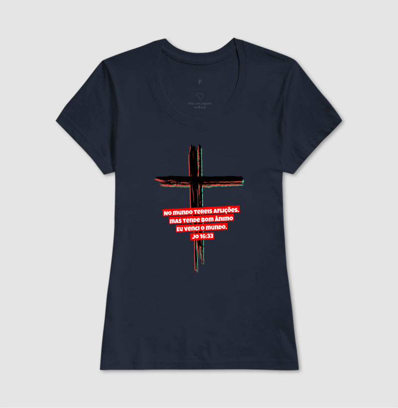 Camiseta Feminina | A mensagem da Cruz