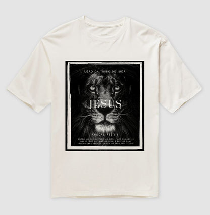 Camiseta Oversized | Leão Da Tribo De Judá
