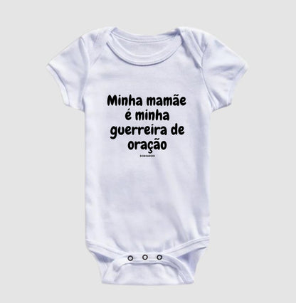 Body Infantil | Minha mamãe é minha guerreira de oração