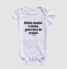Body Infantil | Minha mamãe é minha guerreira de oração