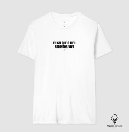Camiseta Masculina Peruana | Meu Redentor Vive