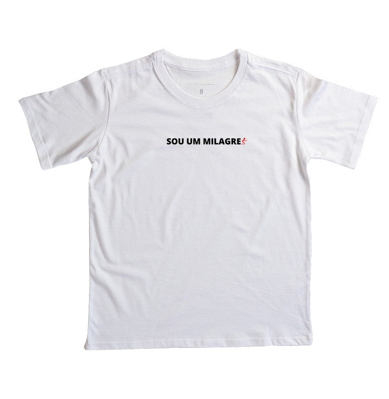 Camiseta Infantil | Sou um Milagre
