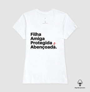 Camiseta Feminina Peruana | Abençoada