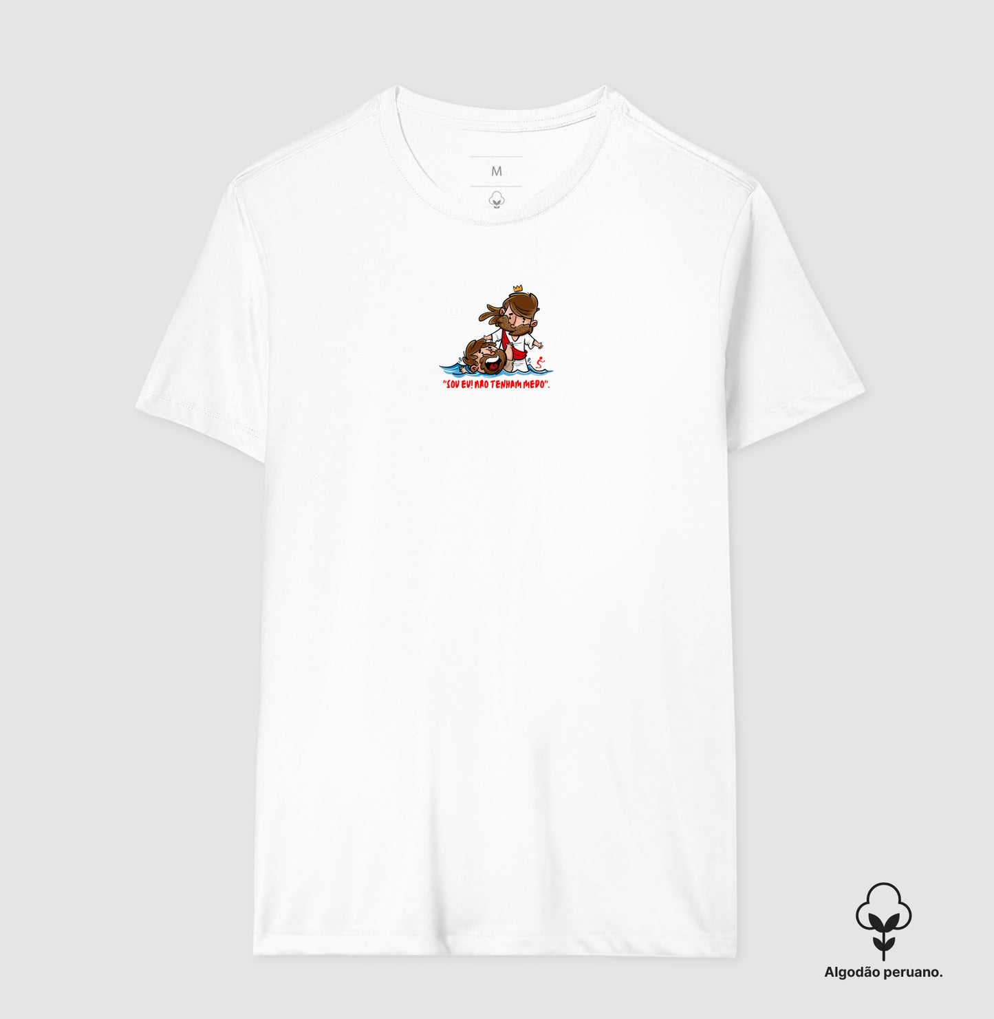 Camiseta Masculina Peruana | Não Tenha Medo