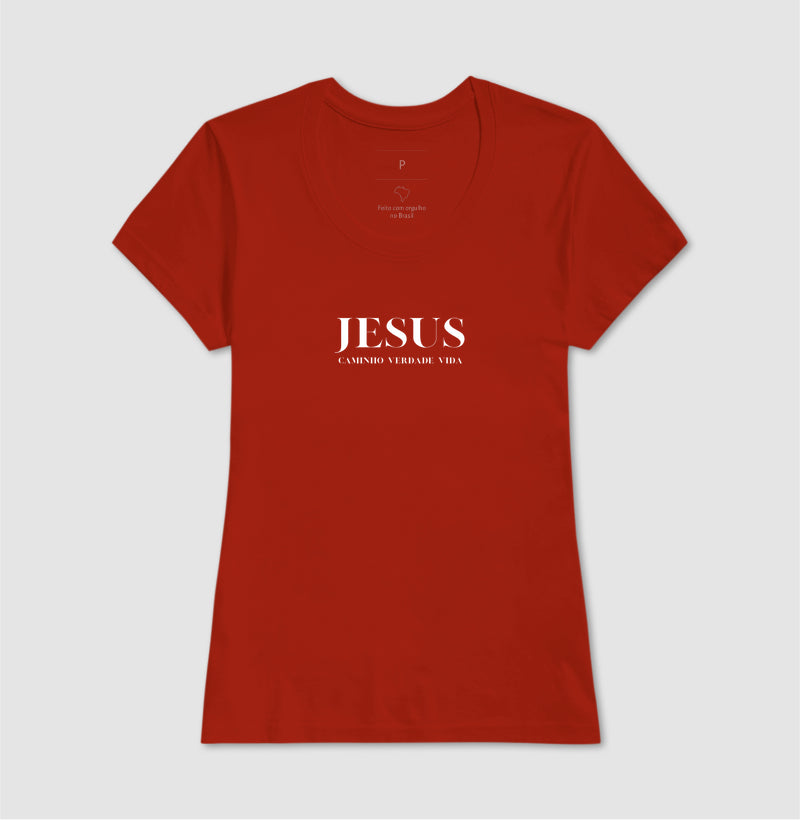 Camiseta Feminina | Caminho Verdade Vida