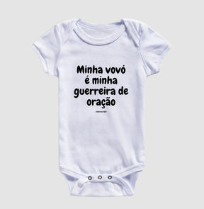 Body Infantil | Minha vovó é minha guerreira de oração