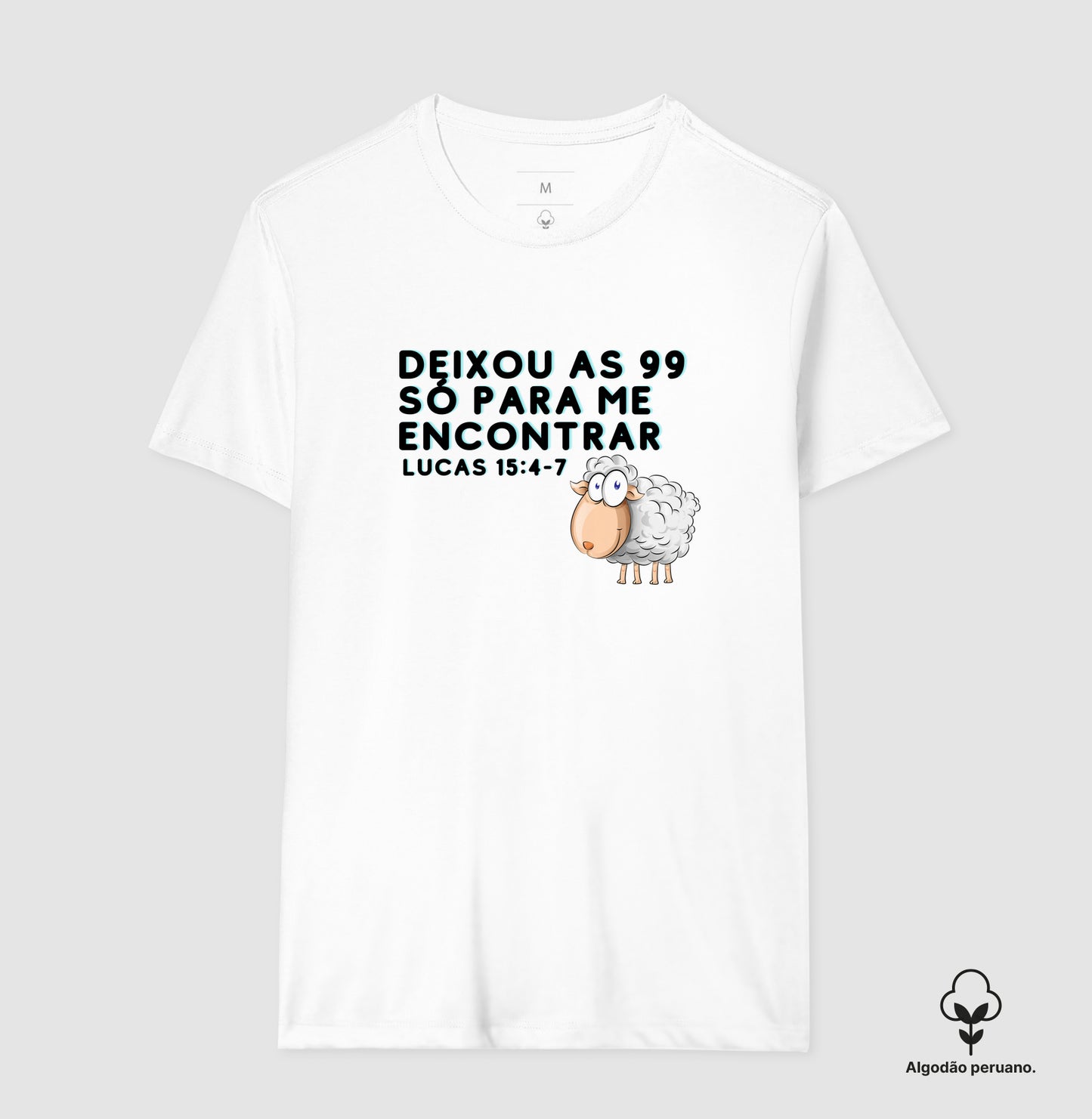 Camiseta Masculina Peruana | As 99 Ovelhas