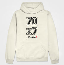 Moletom Com Capuz | Perdão 70x7