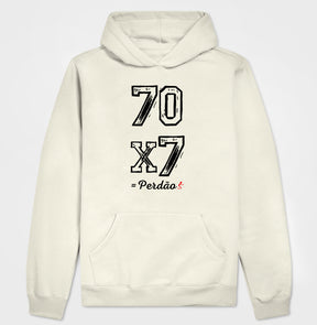 Moletom Com Capuz | Perdão 70x7