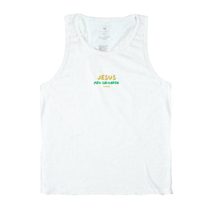 Camiseta Regata | Jesus Meu Salvador