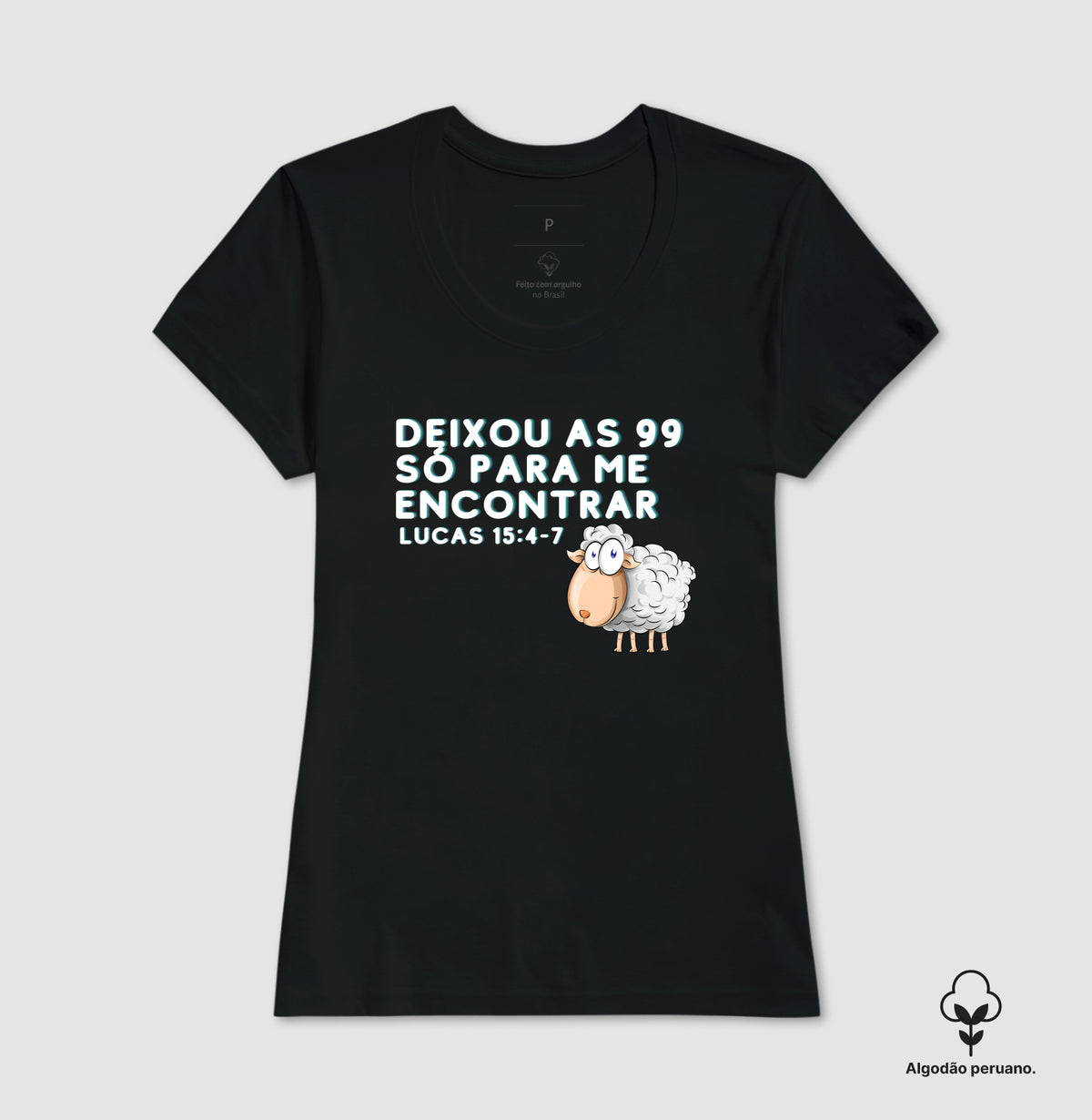 Camiseta Feminina Peruana | As 99 Ovelhas