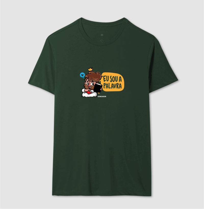 Camiseta Masculina | Eu Sou a Palavra