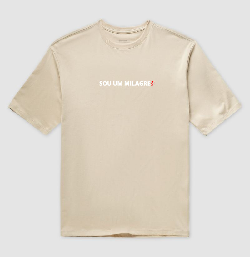 Camiseta Oversized | Sou um Milagre