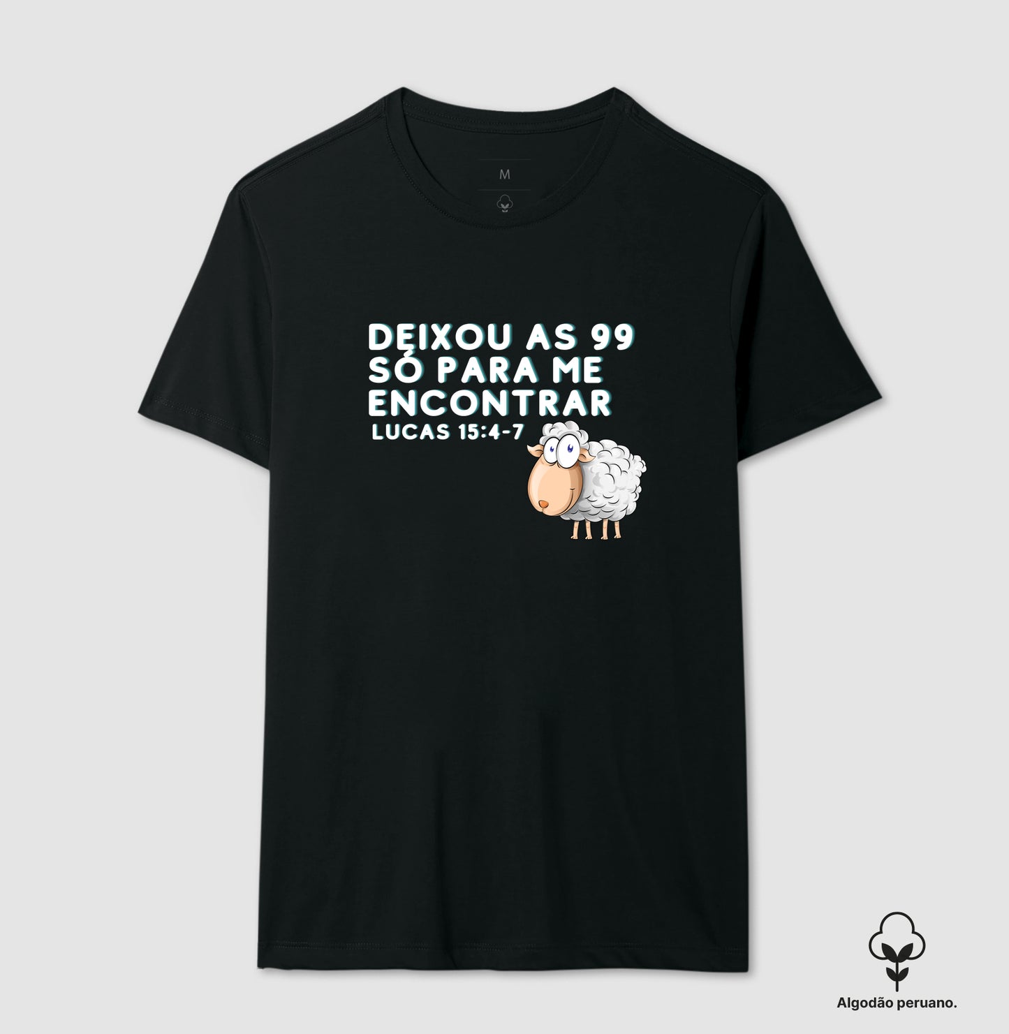 Camiseta Masculina Peruana | As 99 Ovelhas
