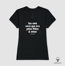Camiseta Feminina Peruana | Sou uma vovó que ora pelos filhos e netos