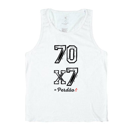 Camiseta Regata | Perdão 70x7