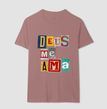 Camiseta Masculina | Deus Me Ama
