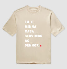 Camiseta Oversized | Eu e Minha Casa