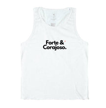 Camiseta Regata | Forte e Corajoso