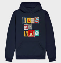 Moletom Com Capuz | Deus Me Ama