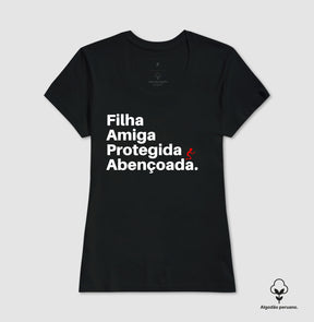 Camiseta Feminina Peruana | Abençoada