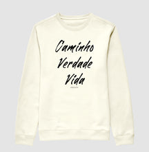 Moletom sem capuz | Caminho Verdade Vida II