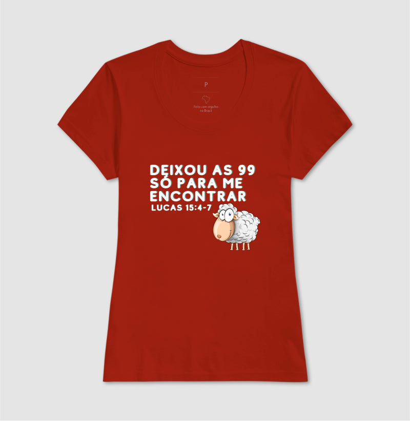 Camiseta Feminina | As 99 Ovelhas