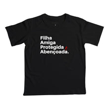 Camiseta Infantil | Abençoada