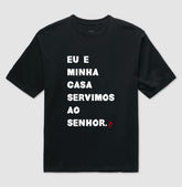 Camiseta Oversized | Eu e Minha Casa