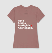 Camiseta Feminina | Abençoada