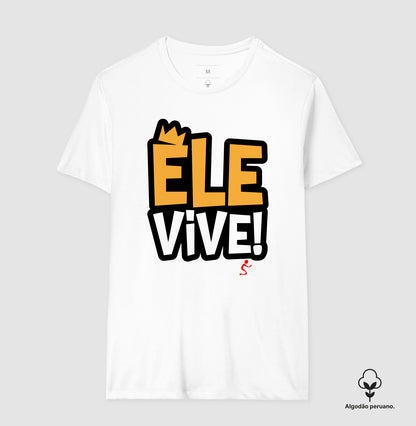 Camiseta Masculina Peruana | Ele vive
