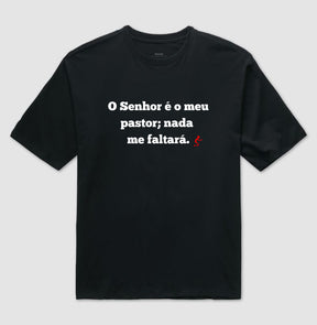 Camiseta Oversized | O Senhor é o meu Pastor