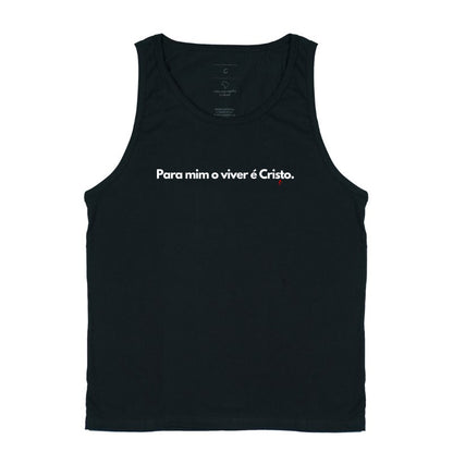 Camiseta Regata | O Viver é Cristo