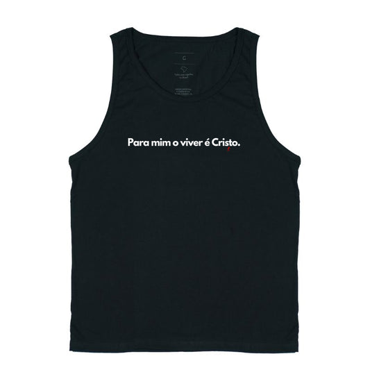 Camiseta Regata | O Viver é Cristo