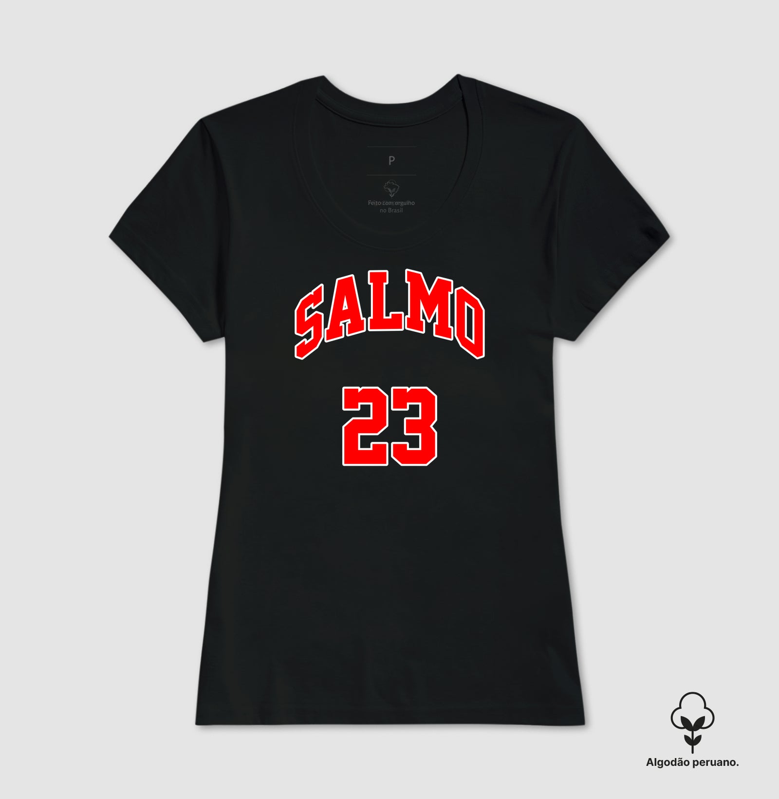 Camiseta Feminina Peruana | Salmo 23