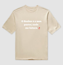 Camiseta Oversized | O Senhor é o meu Pastor