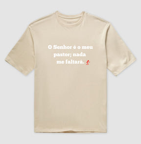 Camiseta Oversized | O Senhor é o meu Pastor