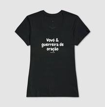 Camiseta Feminina | Vovó Guerreira de Oração