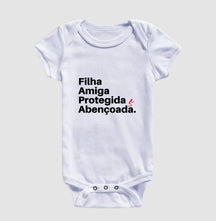 Body Infantil | Abençoada