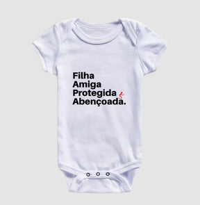 Body Infantil | Abençoada