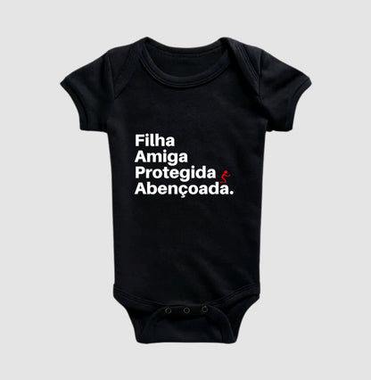 Body Infantil | Abençoada