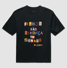 Camiseta Oversized | Filhos São Herança Do Senhor