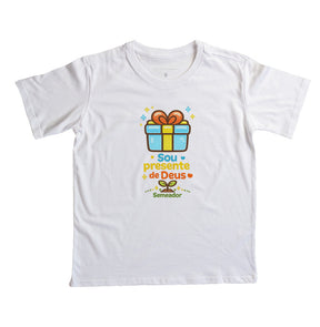 Camiseta Infantil | Sou Presente de Deus