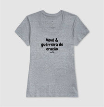 Camiseta Feminina | Vovó Guerreira de Oração