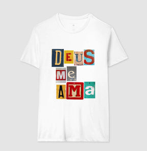 Camiseta Masculina | Deus Me Ama