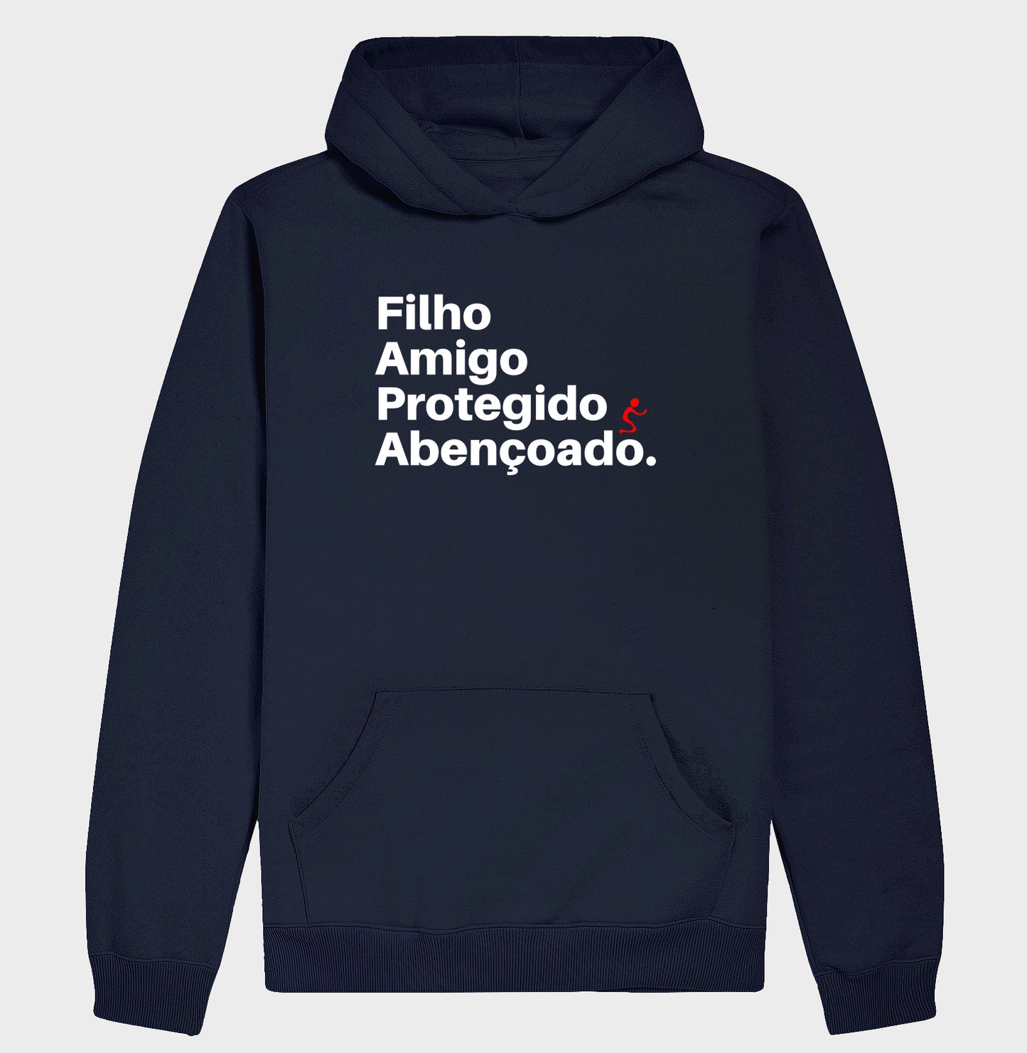 Moletom Com Capuz | Abençoado