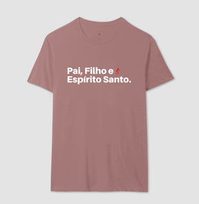 Camiseta Masculina | Pai, Filho e Espírito Santo