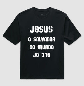 Camiseta Oversized | O Salvador do Mundo